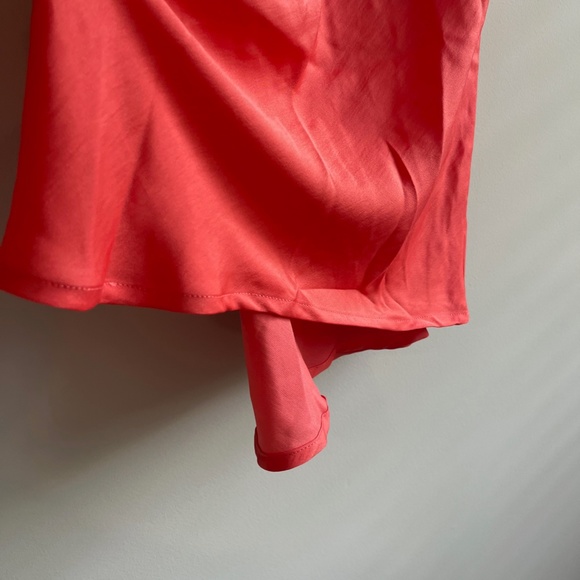 Satin Mid-length Skirt - Picture 3 of 5